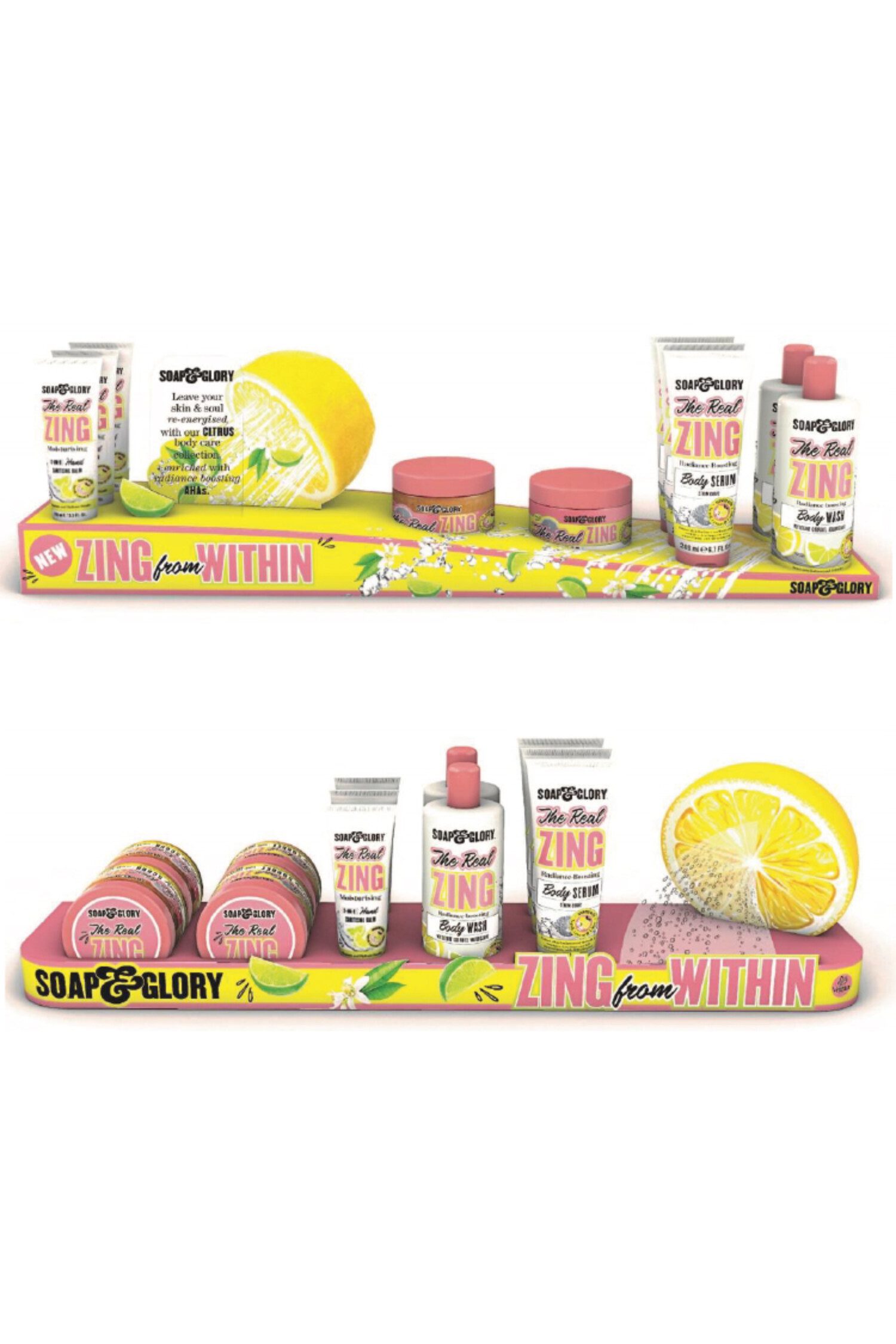 shelf tray for soap and glory print and display